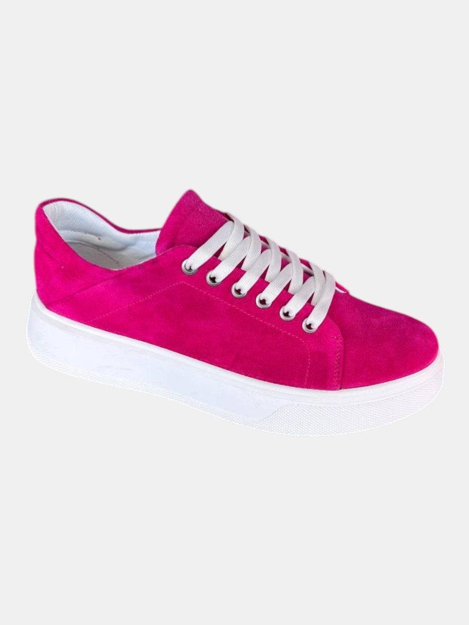 RED SKINSの靴　新品未使用 Женские мокасины цвета фуксия из натуральной замши Lion Shoes